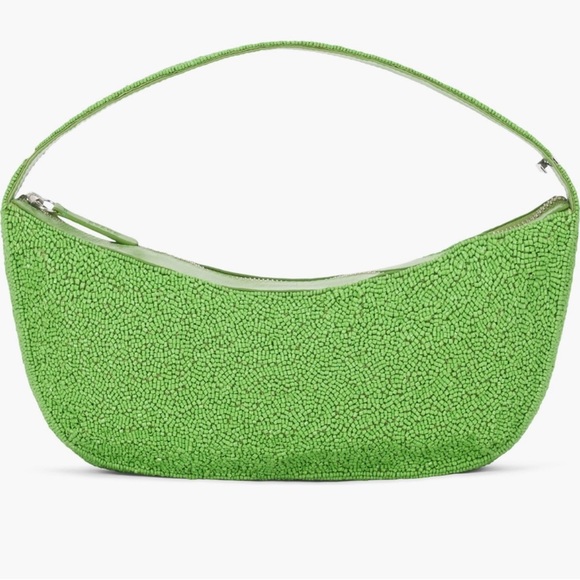 STAUD Handbags - NWT STAUD Meadow Demy Convertible Beaded Shoulder Bag